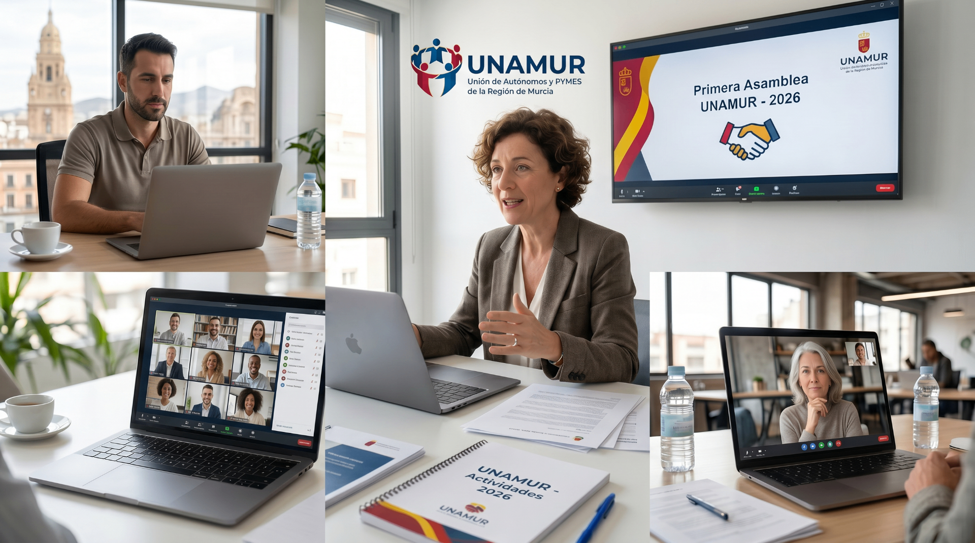Primera Asamblea telemática de UNAMUR