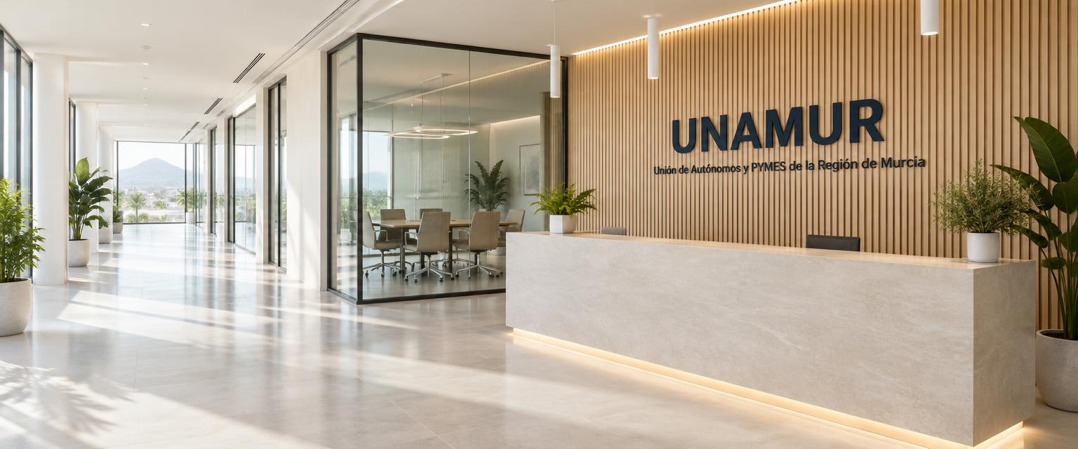 Recepción ilustrativa de UNAMUR, imagen generada